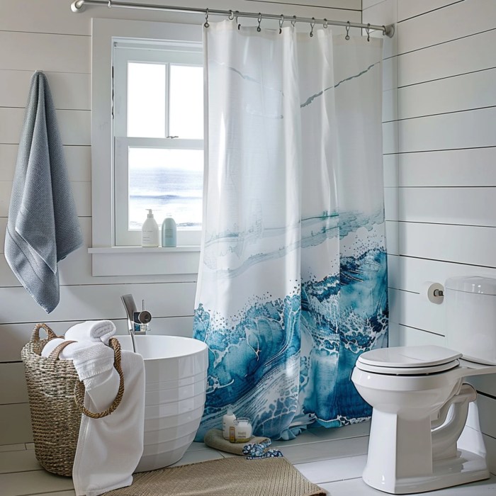 Beach style bathroom decor