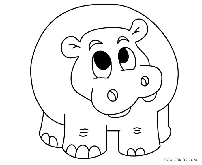 Animal coloring printables for kindergarten