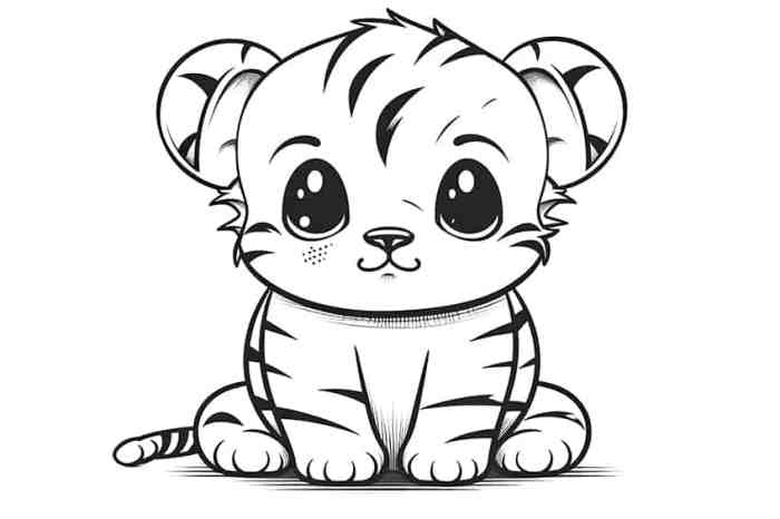 Cute animal coloring sheets printable