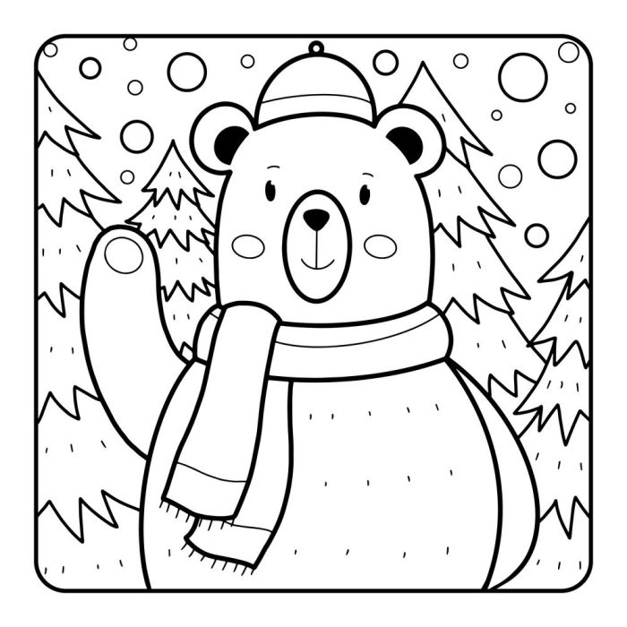 Coloring Pages Christmas Animal Festive Fun for All!