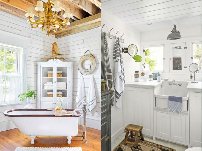 Rustic bathroom decor ideas