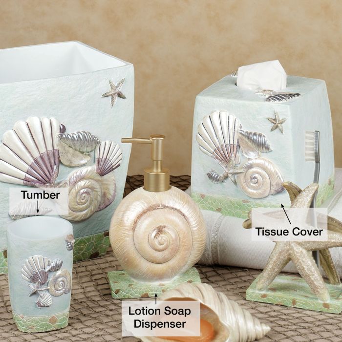 Sea Shell Bathroom Decor Coastal Style Guide